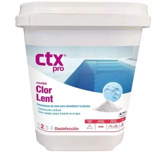 CTX 300 ClorLent quick chlorine for swimming pool, powder, 1 kg