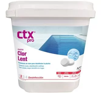 CTX 370 ClorLent long lasting chlorine for swimming pool, tablet, 25 kg
