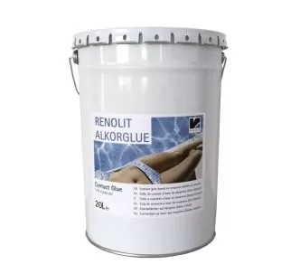 Renolit Alkorglue 81045 contact glue for liners, Yellowish, 20 l
