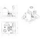 AstralPool swimming pool filtration kit, D500 mm, 10 m3/h, 0,60 kW  with electric heater and massage pump Photo №3