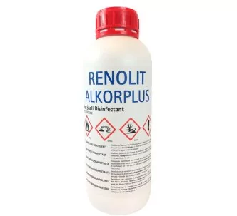 Renolit Alkorplus pool shell disinfectant, transparent, 1 l