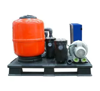 AstralPool swimming pool filtration kit, D500 mm, 10 m3/h, 0,60 kW with massage pump and water exchanger