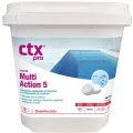 CTX 342 Long lasting chlorine with multiaction 5 tablets for swimming pool, 25 kg