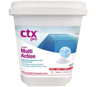CTX 390Long lasting chlorine with multiaction granules for swimming pool, 5 kg