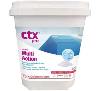 CTX 390 Long lasting chlorine with multiaction granules for swimming pool, 25 kg