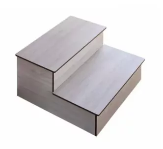 AstralPool butterfly synthetic wood ladder for spa, 2 steps