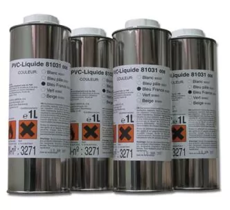 Renolit Alkorplus PVC weld sealant for pool liners, 1 l, pack of 6, Light grey