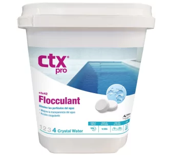 CTX 42 Flocculant for swimming pool, tablet, 25kg