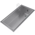 AstralPool Sports stainless steel pool with overflow, 9 x 3 x 1,2 m