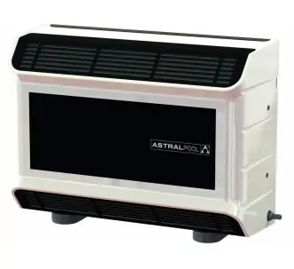 AstralPool CDP line 4 ambient dehumidifier with 5 kW electric battery for pool, 4 l/h