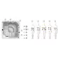 Aquavia Premium Line Essence SPA tub 216 x 216 x 90 cm, 5 places Photo №6