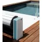 AstralPool Sveltea above ground automatic swimming pool covers, white and blue turquoise, 5.03 x 10 m Photo №1
