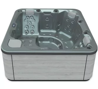 Aquavia Aqualife Line Feel SPA tub with cabinet, 216 x 216 x 90, 5 places