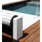 AstralPool Sveltea above ground automatic swimming pool covers, white and white, 4.03 x 12 m Photo №1
