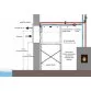 Zodiac DF 405M through the wall dehumidifier for pool, 5 l/h, 1,300 m3h, Standard Photo №3