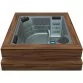 Aquavia Exclusive Line Lounge SPA tub 231 x 231 x 78, 5 places Photo №1