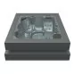 Aquavia Exclusive Line Cube Ergo SPA tub 231 x 231 x 78, 5 places Photo №1