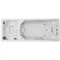 Astralpool  Swimspa Dual above ground spa metallic, steel jets with cover 600 x 230 x 138, 5 places