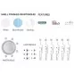 Aquavia Professional Range Martinique SPA tub Ø 250, 6 places Photo №4