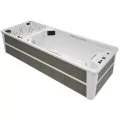 Astralpool  Swimspa Dual above ground spa urban grey, steel jets with cover 600 x 230 x 138, 5 places