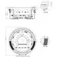 Aquavia Professional Range Oasis 40 SPA tub Ø 250, 6 places Photo №5