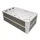 Astralpool  Swimspa Creta above ground spa, coastal grey cabinet and lumiplus 400 x 230 x 138, 4 places Photo №2