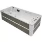 Astralpool  Swimspa Mediterranea above ground spa with cover,urban grey cabinet 500 x 230 x 138, 4 places Photo №3