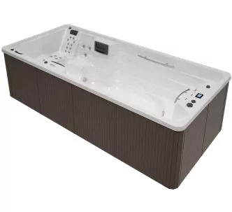 Astralpool Swimspa Mediterranea above ground spa for kit with cover, LED control panel 500 x 230 x 138, 4 places