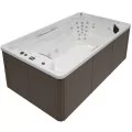 Astralpool Swimspa Compact above ground spa with lumiplus, urban grey 400 x 230 x 138, 1 place