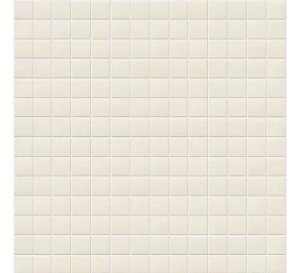 Rosa Gres Ivory porcelain mosaic for swimming pool, 33 x 33 cm, smooth