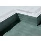 Rosa Gres Mythos Selene 245 FL curved porcelain overflow grill for swimming pool 49,5 x 24,5 x 2,2 cm, anti-slip Photo №6