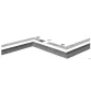 Rosa Gres Mythos Selene 245 EC compact porcelain corner for swimming pool 62,6 x 24,5 x 2,2 cm, anti-slip Photo №3