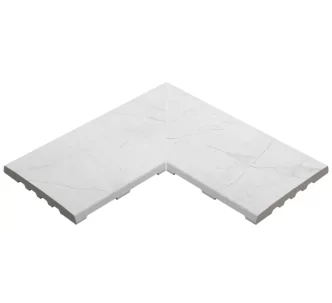 Rosa Gres Mythos Selene 245 EC compact porcelain corner for swimming pool 62,6 x 24,5 x 2,2 cm, anti-slip