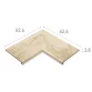 Rosa Gres Mythos Selene E62 porcelain edge for swimming pool 62,6 x 62,6 x 3,8 cm, anti-slip Photo №2