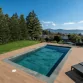 Rosa Gres Alma Honey porcelain, wood textured tile for swimming pool, 19,4 x 97,9 x 1 cm, smooth Photo №3