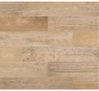 Rosa Gres Stela Golden porcelain, wood textured tile for swimming pool, 19,4 x 97,9 x 1 cm, anti-slip