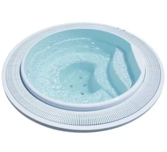 AstralPool Odyssey 20 round spa with overflow, spotlight and cover, D2300 mm, 5 seats