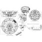 AstralPool Rome circular overflow spa with led spotlight, D300 cm, 9 seats Photo №7