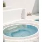 AstralPool Rome circular overflow spa with led spotlight and cover, D300 cm, 9 seats Photo №4