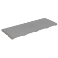 Rosa Gres Iconic Dark 245 CM compact porcelain stoneware overflow grating for swimming pool. 62,6 x 24,5x 2,2 cm, anti-slip