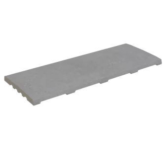 Rosa Gres Iconic Dark 245 CM compact porcelain stoneware overflow grating for swimming pool. 62,6 x 24,5x 2,2 cm, anti-slip