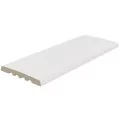 Rosa Gres Iconic White I25 porcelain stoneware grating for infinity pool, 62,6 x 24,5 x 2.2 cm