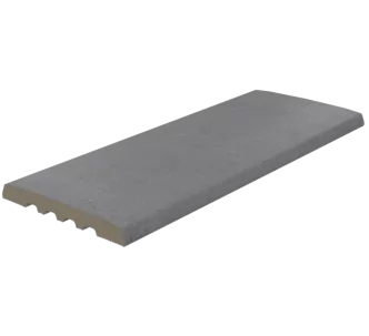 Rosa Gres Iconic Dark I25 porcelain stoneware grating for infinity pool, 62,6 x 24,5 x 2.2 cm