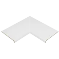 Rosa Gres Iconic White E62 edge corner compact porcelain stoneware tile for pool, 62,6 x 62,6 x 3,8 cm, anti-slip