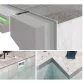 Rosa Gres Iconic White L98 porcelain stoneware edge for swimming pool, 97,8 x 31,7 cm, anti-slip Photo №4