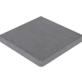 Rosa Gres Iconic Dark DL1 porcelain stoneware edge for swimming pool, 31,7 x 31,7 x 3.8 cm, anti-slip