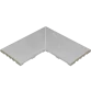 Rosa Gres  Iconic Grey 245 EC compact porcelain stoneware corner for swimming pool, 62,6 x 62,6 x 2,2 cm, anti-slip Photo №1