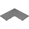 Rosa Gres Iconic Dark 245 EC compact porcelain stoneware corner for swimming pool, 62,6 x 62,6 x 2,2 cm, anti-slip