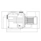 Atecpool SuperFlow 1.5 kW 30 m3/h self-primimg pump for swimming pool, 2 HP Photo №4