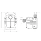 Atecpool SuperFlow 1.5 kW 30 m3/h self-primimg pump for swimming pool, 2 HP Photo №3